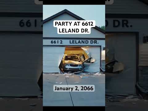 Party at 6612 Leland Dr. January 2nd, 2066