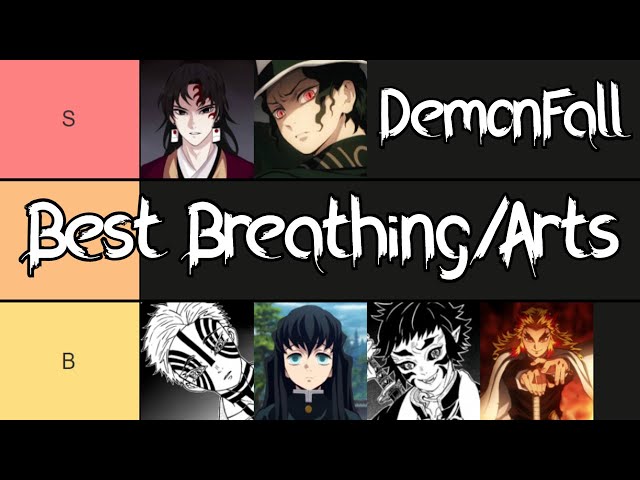 Create a Breathings Demon fall (Respirações) Tier List - TierMaker