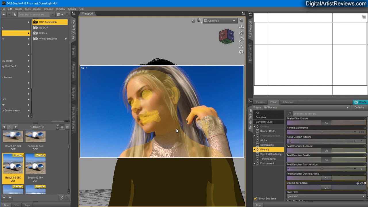 DAZ Studio Iray DeNoiser Put To The Test - YouTube