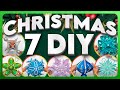 7 Easy Christmas Crafts 🎄 Budget Friendly Holiday Decorations 2025