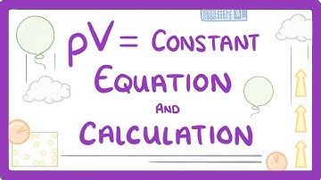 GCSE Physics - Pressure and Volume - How to use the "PV = Constant" Equation