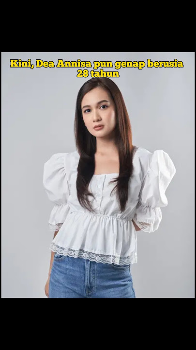 POTRET DEA ANNISA YANG ULANG TAHUNNYA DI RAYAKAN 4 TAHUN SEKALI #shorts #viral @RRFCHANEL