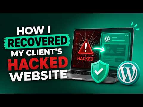 How I RECOVERED my Client's HACKED WEBSITE