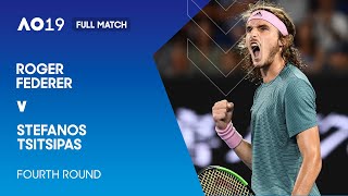 Roger Federer V Stefanos Tsitsipas Full Match Australian Open 2019 Fourth Round