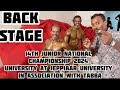 14th junior mr india national championship 2024 at jeppiaar university in  association with tabba