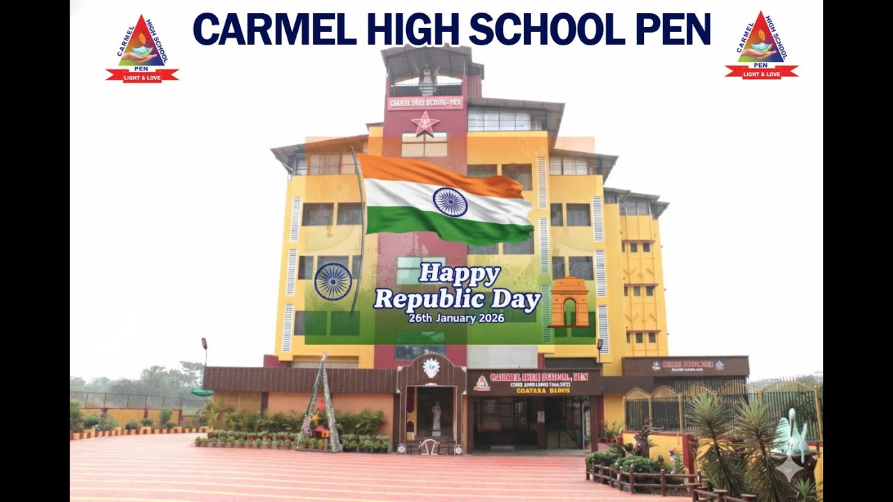 REPUBLIC DAY CELEBRATION ON CARMEL HIGH SCHOOL PEN