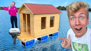 TINY HOUSE BOOT BOUWEN MET VRIENDIN!