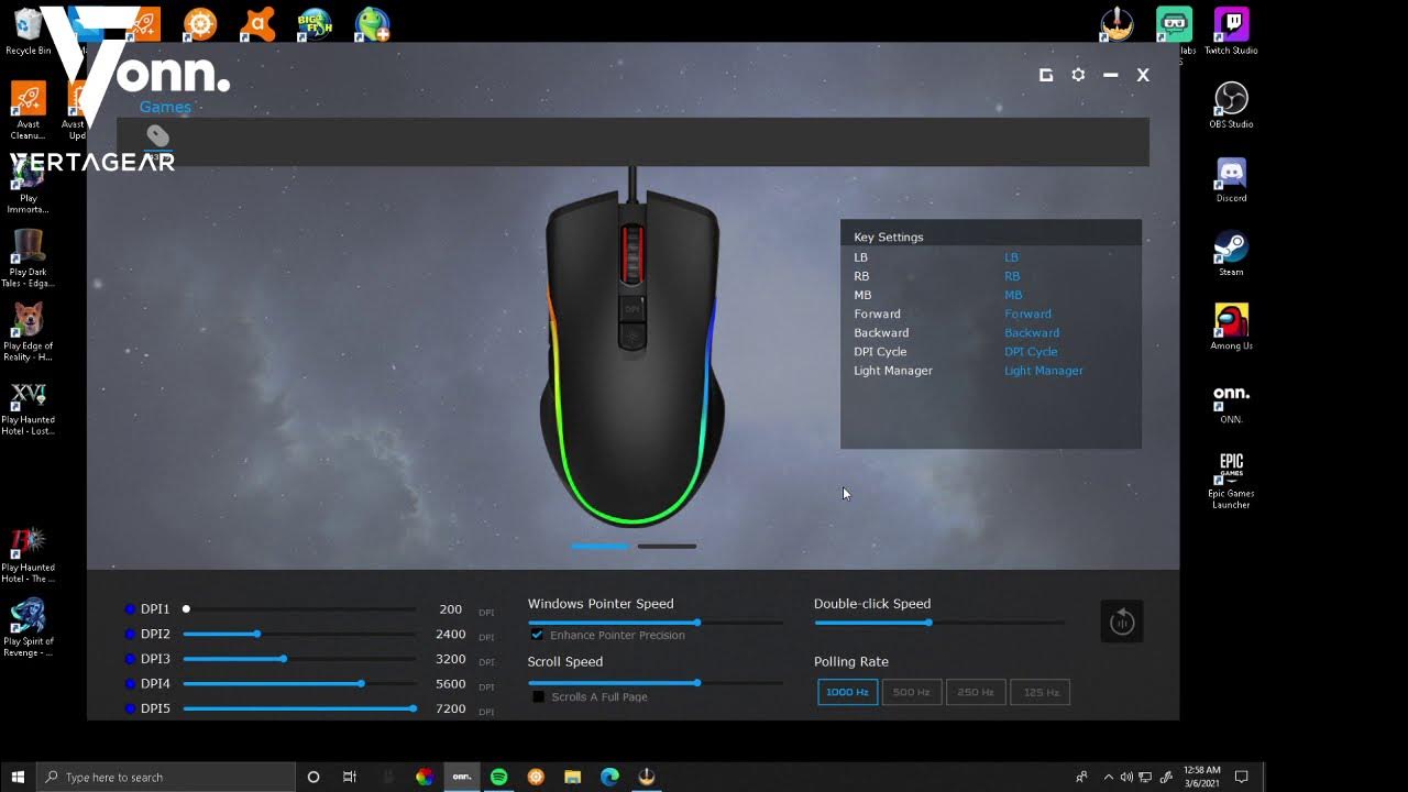 [PDF] Onn wireless mouse dpi settings