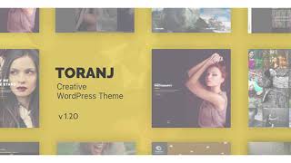 Details Toranj - Responsive Creative WordPress Theme | Themeforest Website Templates and Themes Update