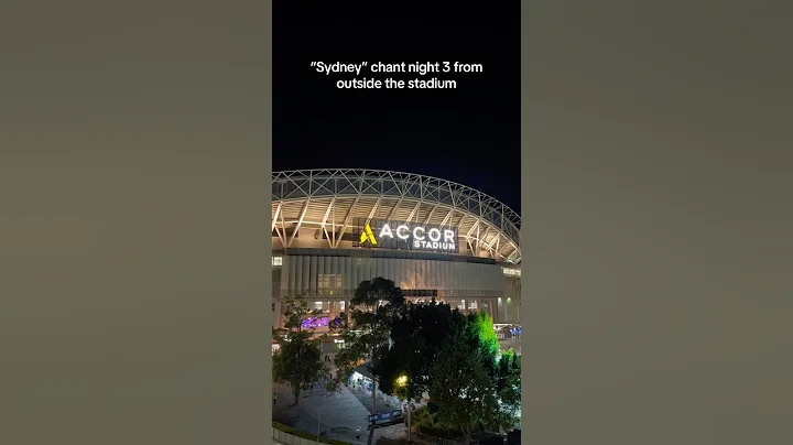 The ‘Syndney’ chant at the Taylor Swift Eras Tour was so loud 😳 #shorts #taylorswift #australia