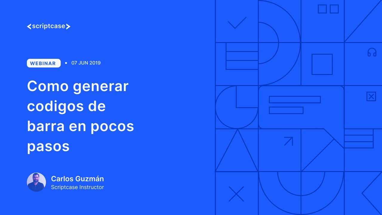 Scriptcase - Como generar codigos de barra en pocos pasos - YouTube