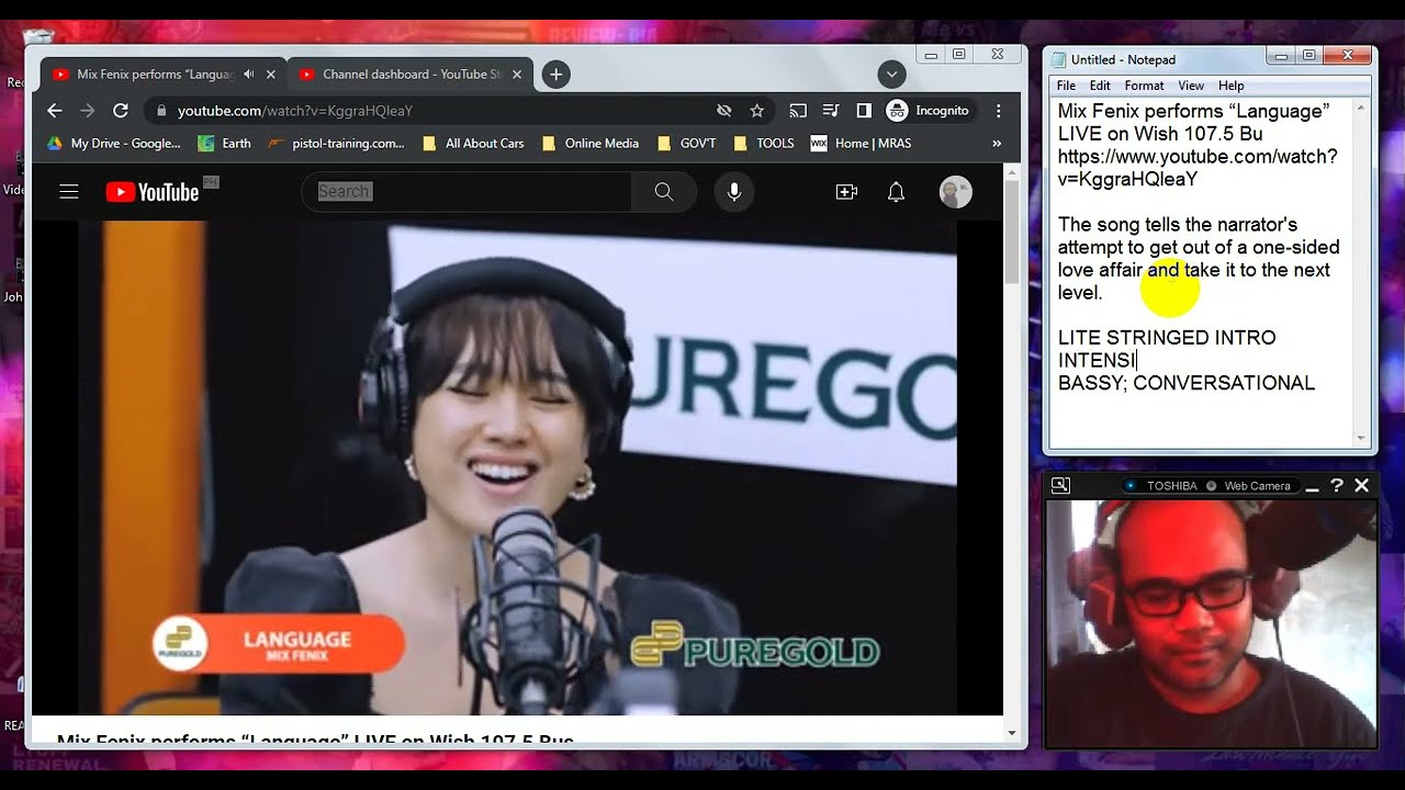 REACTION: Mix Fenix performs “Language” LIVE on Wish 107.5 Bus