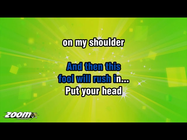 Paul Anka - Put Your Head On My Shoulder - Karaoke Version from Zoom Karaoke class=