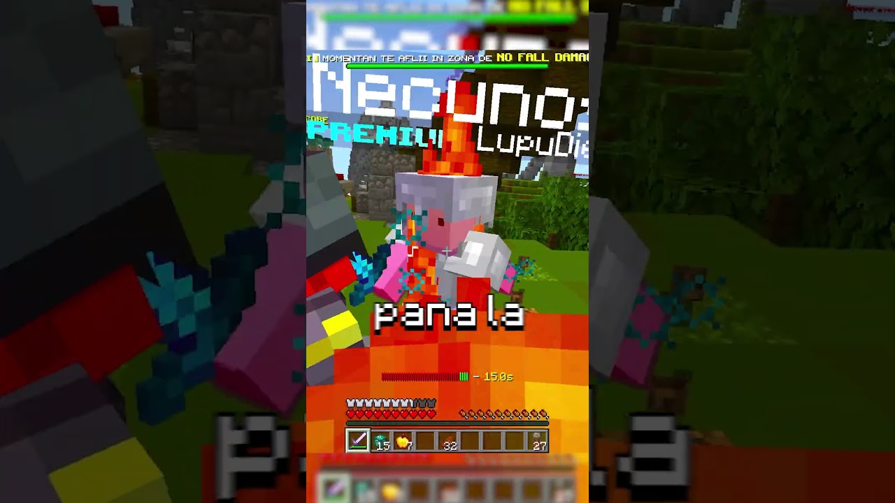 SkyPVP Este Sectiunea Perfecta Pentru Tine  #minecraft #romania #ratonii