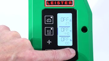LEISTER UNIROOF 300 - Tutorial - Operation of - PLASTRAL