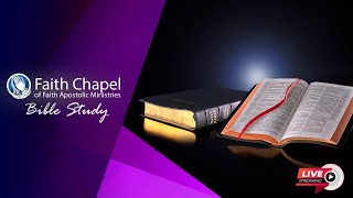 October 26, 2022 Wednesday Bible Study [Elder Everton Bailey] The Rejected and The Accepted Kings