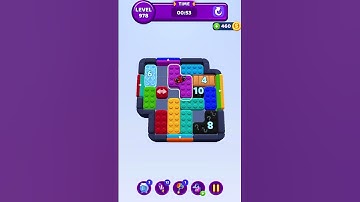 Color Block Jam Level 978 Solution