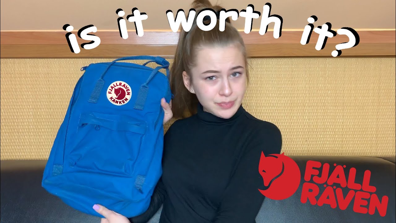 fjallraven kanken review + what fits YouTube