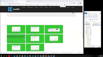 EzzyBills Demo - Process Invoices to QuickBooks Online