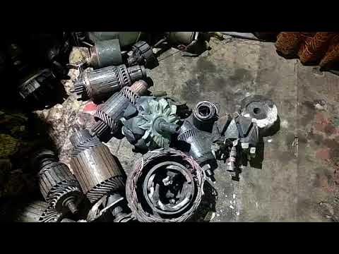 как разобрать якорь стартера на медь без обжига