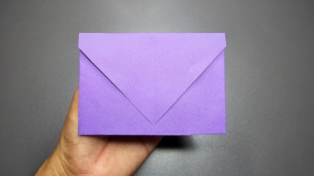 How to make a paper envelope origami | paper envelope cute easy | BTB Paper