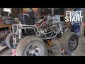 100HP Off Road Go Kart Runs + Spits Flames