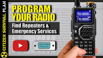 Vind en programmeer repeaters en hulpdiensten in uw radio met CHIRP | Stapsgewijze handleiding