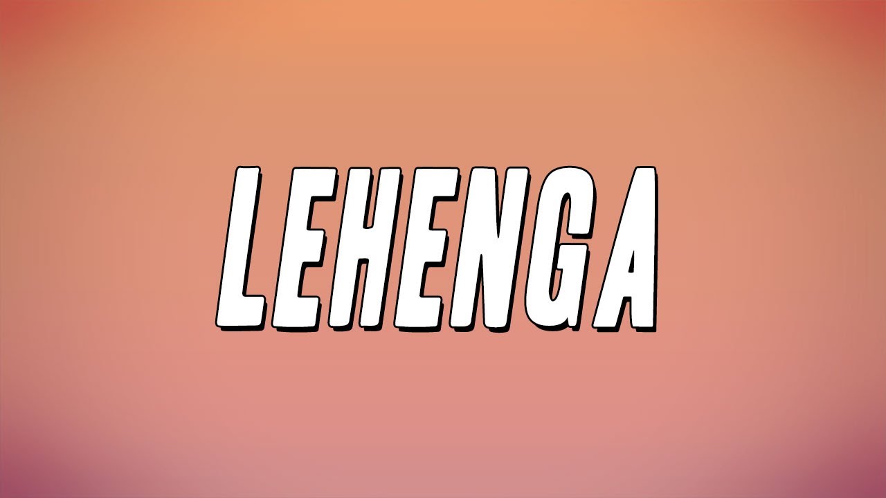 Sliime - Lehenga (Lyrics)