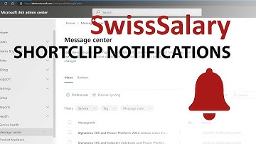 Notifications Microsoft 365 Message Center