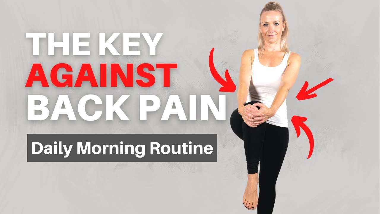 The Key Against Back Pain | Stretching As A Morning Routine - YouTube