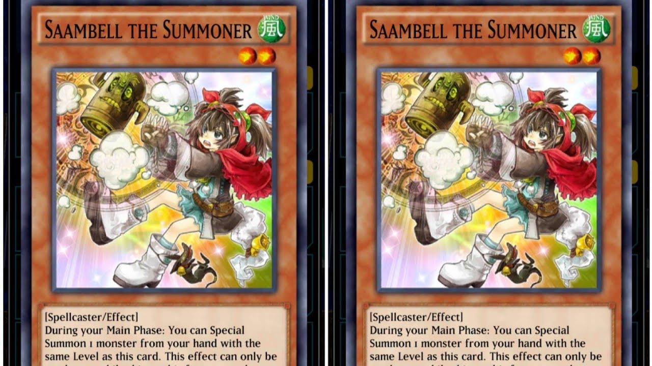 SAAMBELL THE SUMMONER [Yu-Gi-Oh! Duel Links]