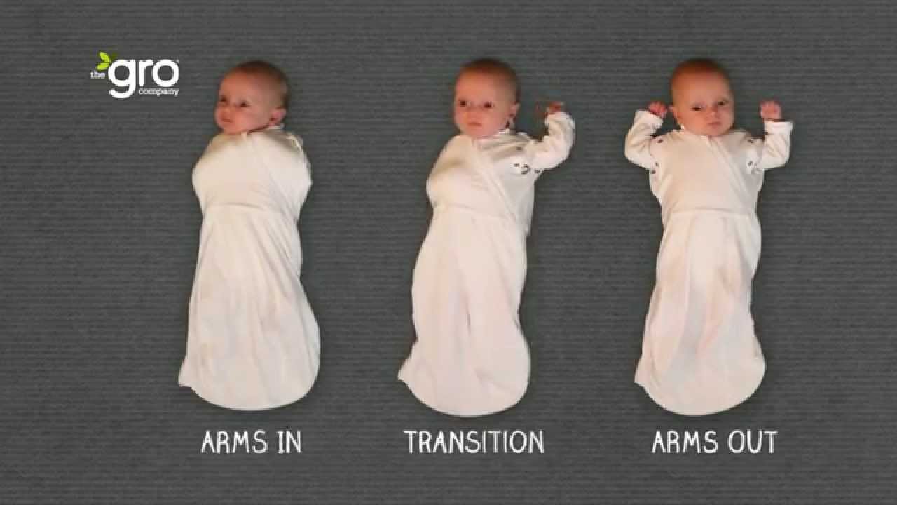 How to use the Swaddle Grobag - YouTube