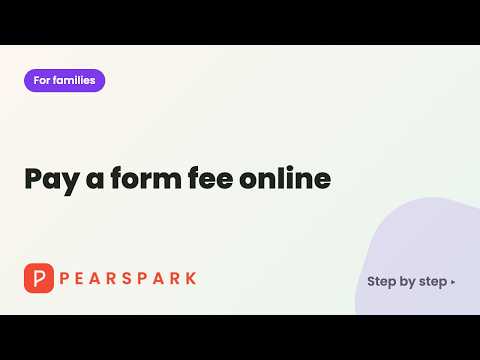 Video thumbnail: Pay a form fee online