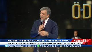 Necmetti̇n Erbakan Ödül Töreni̇