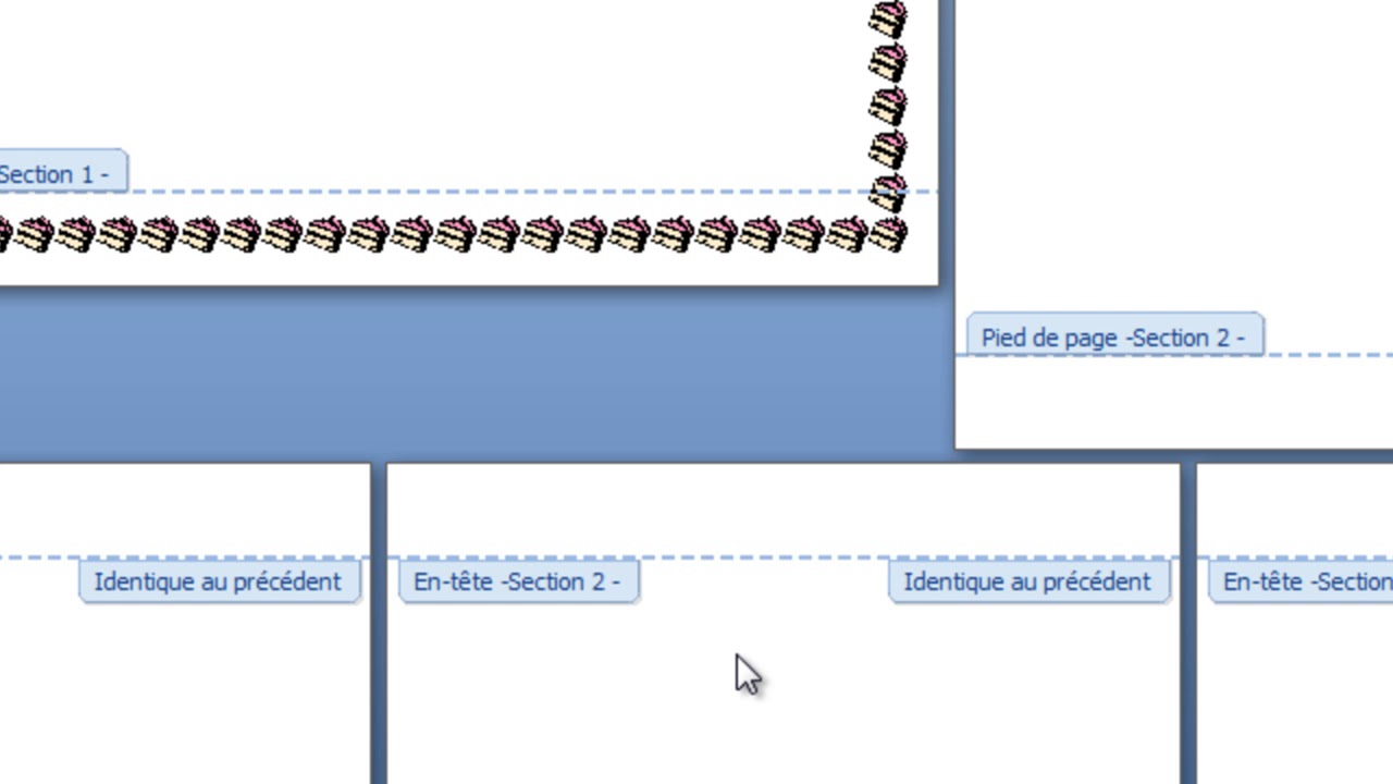 Microsoft Office Word 2007 orientation et bordure de page