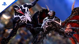 Marvel's Spider-Man 2 NG+ Peter's Lowenthal Venom vs Venom Of Harry, What If? Full Battle