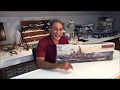 Tamiya 1/350 scale USS Missouri tape up review.