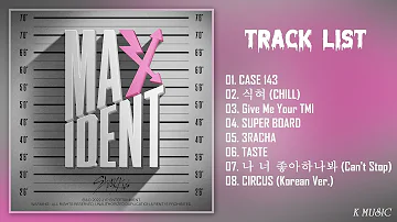 [Full Album] StrayKids (스트레이 키즈) - M A X I D E N T (7th Mini Album)