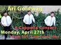 Capture de la vidéo Ari Goldwag A Cappella Concert