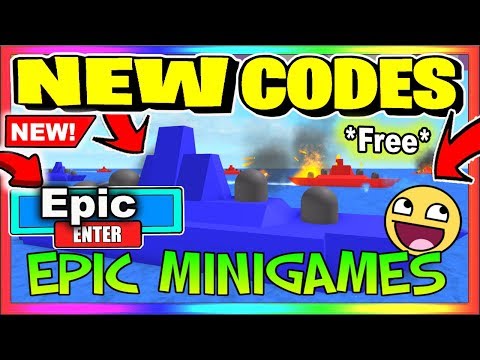 All New Secret Codes Roblox Epic Minigames Youtube - i suck at roblox minigames roblox epic minigames