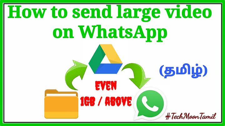 How to send large video files on WhatsApp | how to send video with original quality on WhatsApp