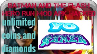 Batman And The Flash Hero Run Mod Apk Hacked Unlimited coin and diamonds 100% working screenshot 5