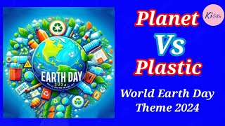 World Earth Day Theme 2024 || Planet Vs Plastic || speech on plastic pollution