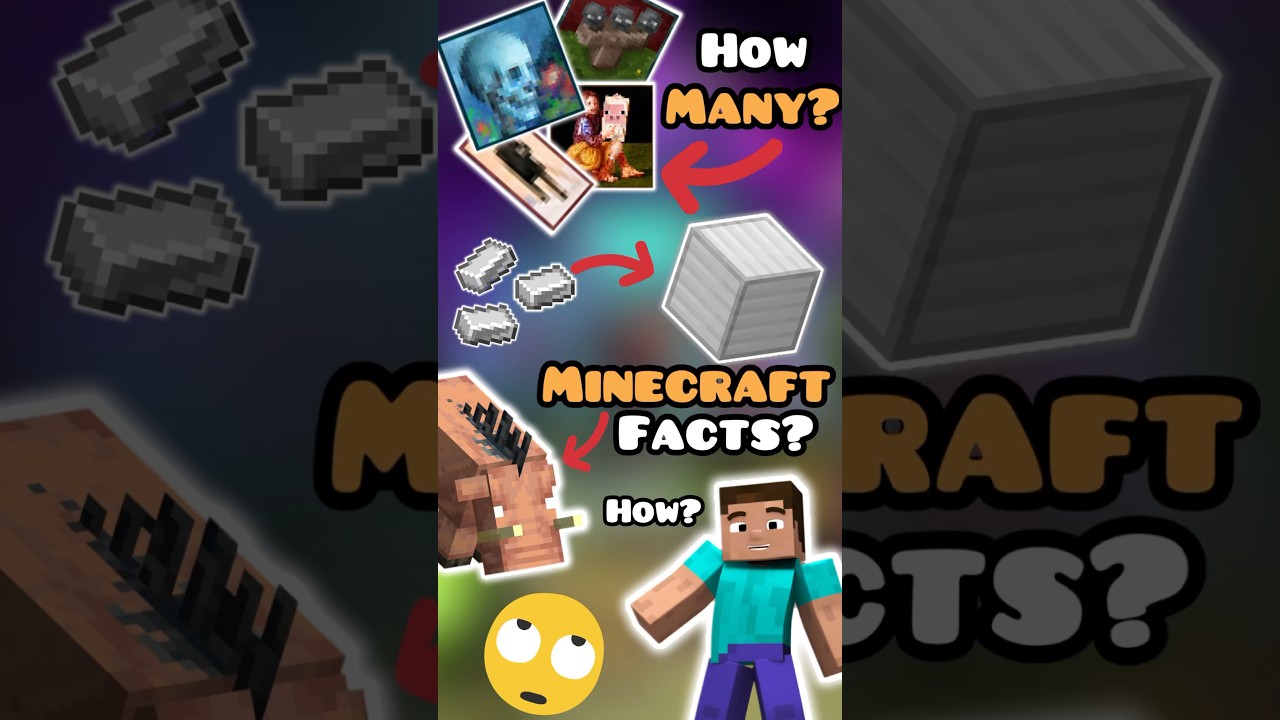 How Much Is Iron Used In Minecraft shorts YouTube How Much Is Iron Used In Minecraft shorts YouTube