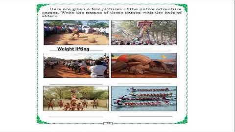 STATE - 5th std EVS Lesson - 4 Community Games (part -2) completed.