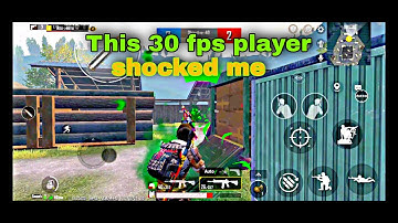 This 30 fps player shocked me | 1v1 with pro friend | 1v1 tdm m416 match | inspired by star captain