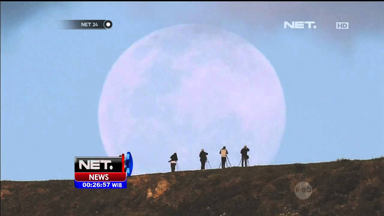 supermun 2022 New Fenomena Alam Bulan Super atau Supermoon di Selandia Baru - NET24