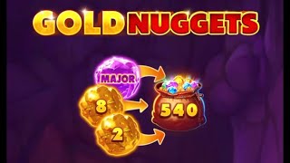 Quick bonus on Gold Nuggets #akslotvideos #onlineslots #casino #mcluck screenshot 5