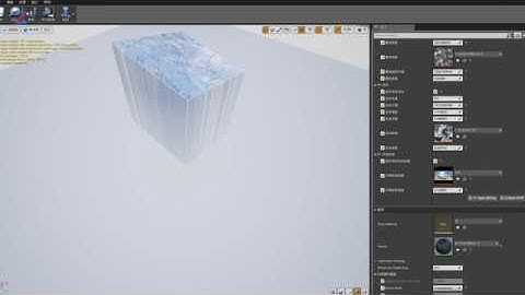 The material of water   UE4