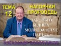 12. НАГОРНАЯ ПРОПОВЕДЬ -СОВРЕМЕННАЯ ЭТИКА- ЗАКОНЫ О БЕДНЫХ - МОЛИТВА ОТЧЕ НАШ - АЛЕКСАНДР БОЛОТНИКОВ